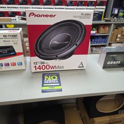 Pioneer 12 Inch Subwoofer On Sale For 79.99 