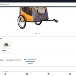 Rascal Bike Dog Trailer For Small And Large Pets