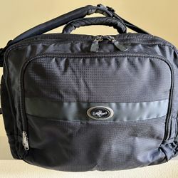 Eagle Creek Carry On ES Shoulder Bag Travel Luggage Tote Purse Black 