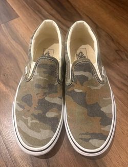 Camo slip on Vans