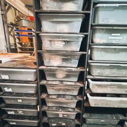 10 Slot Reptile Rack (Long Tubs) w/ Heat & Herpstat 4 Thermostat 