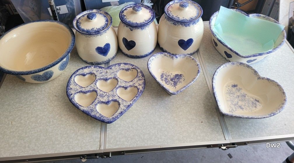 Decorative Heart Pattern Set