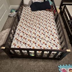 2 Twin Size Toddler Beds 