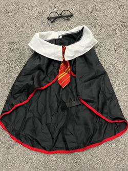 Harry Potter Dog Cape and Glasses