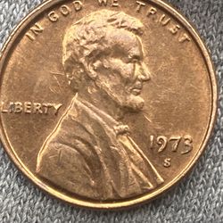 1973 San Francisco Minted Penny 