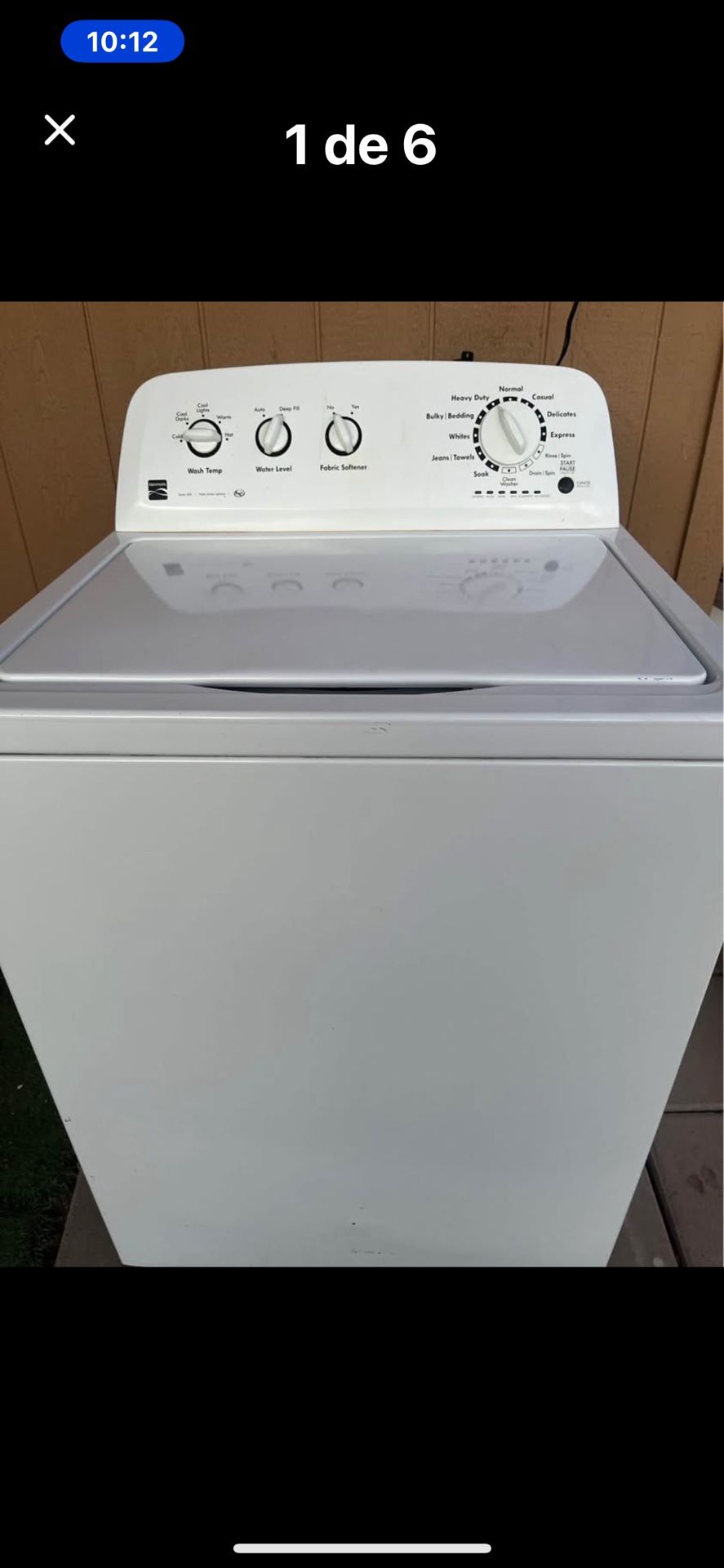 Semidigital Washer