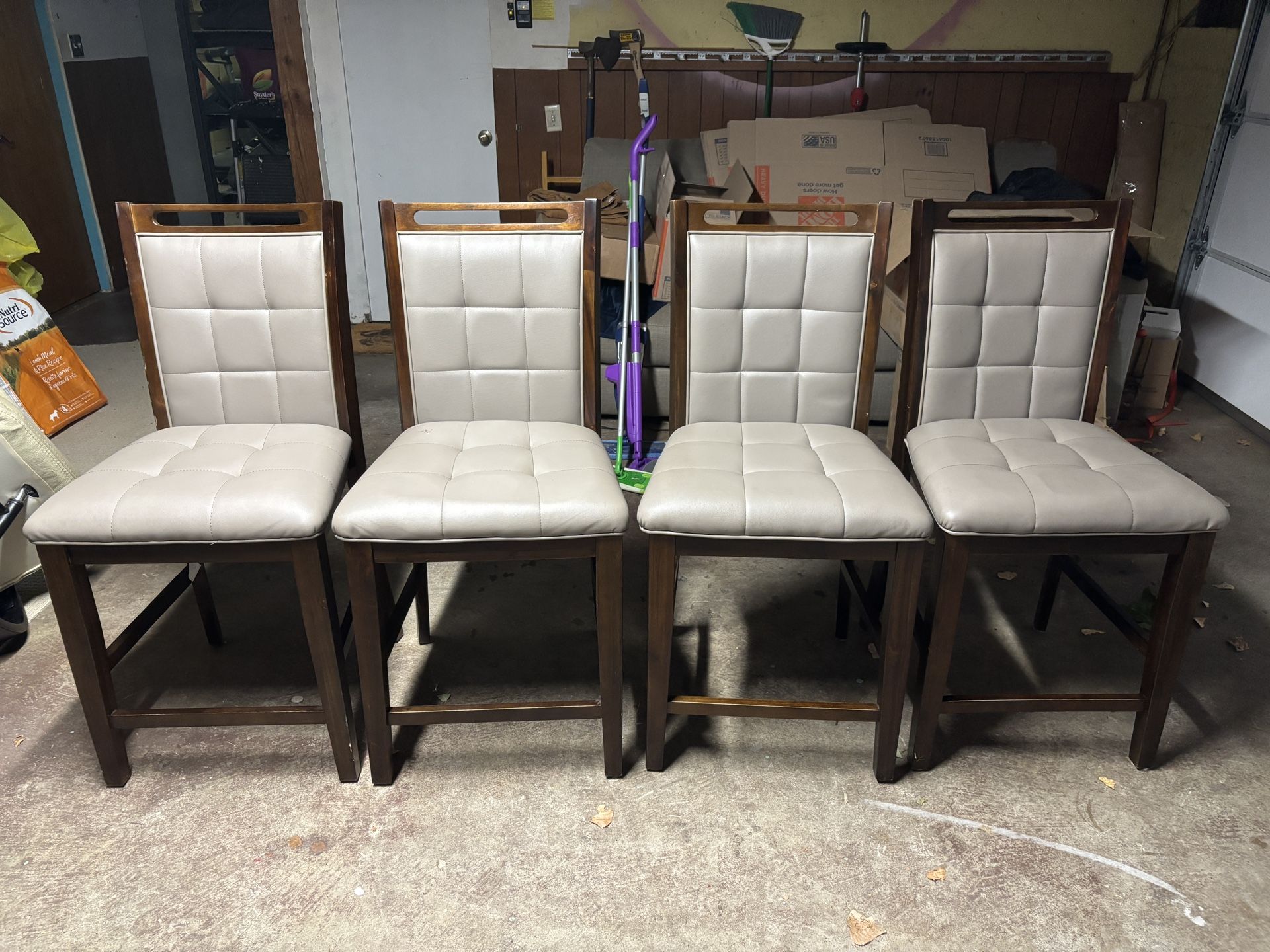 Bar height chairs - Set Of 4