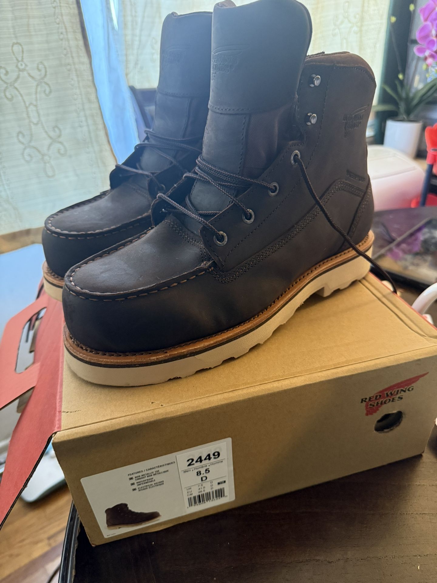 Red Wings Steel Toe Boots