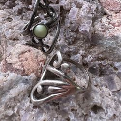 Vintage Rings 925 Silver 