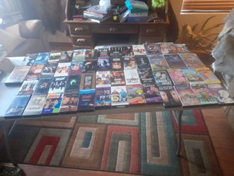 Large Lot of VHS Tapes – 50+ Movies