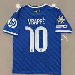 Mbappe soccer jersey real madrid 3rd kit