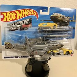 Hot Wheels Super Rigs Turbulence Tug NEW