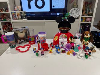 Large Disney Mickey & Minnie Mouse Toy Collection Bundle