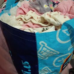 Bag Of Babygirl Clothes 