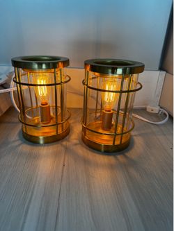 Set of wax burner lamps