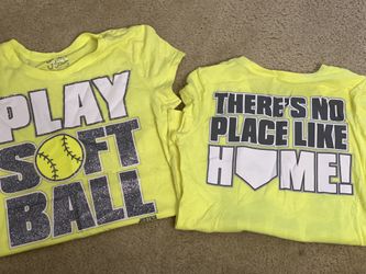 Girls softball shirt
