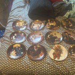 Norman Rockwell Plates
