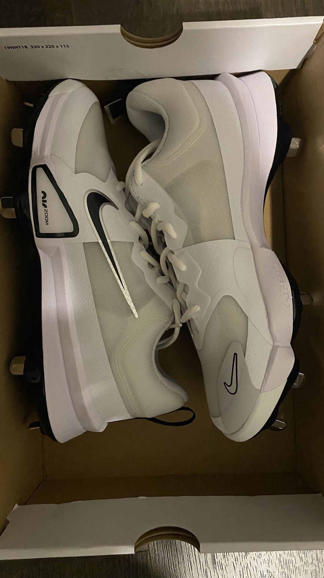 Size 7 - Nike Force Zoom Trout 9 Pro Metal FB2907-102 Cleats Men’s New