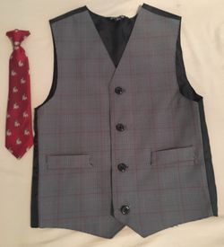 Kids Vest with clip on Tie