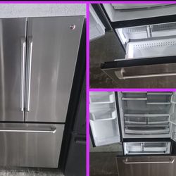 Counterdepth stainless steel refrigerator