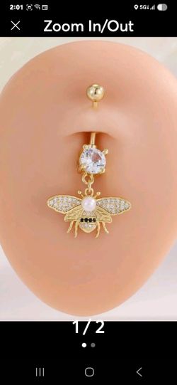 Bee Belly Piercing 