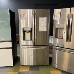 L G Stainless Steel Bottom Freezer Refrigerator Smart ThinQ🔥🔥🔥