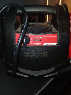 Schumacher XP400 Built to Power" 400 Peak Amp jump starter with built-in charger, good for basic car jump 30$