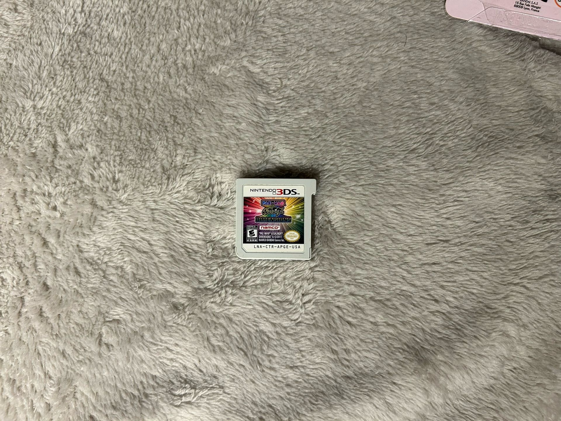 pac-man/galaga dimensions 3DS 