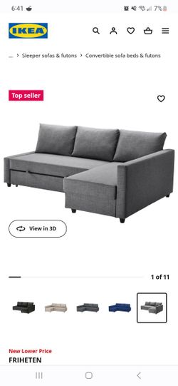 *FREE DELIVERY* IKEA FRIEHETEN Sectional Couch
