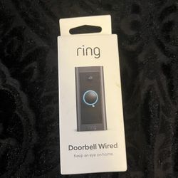 Ring Doorbell Camera 