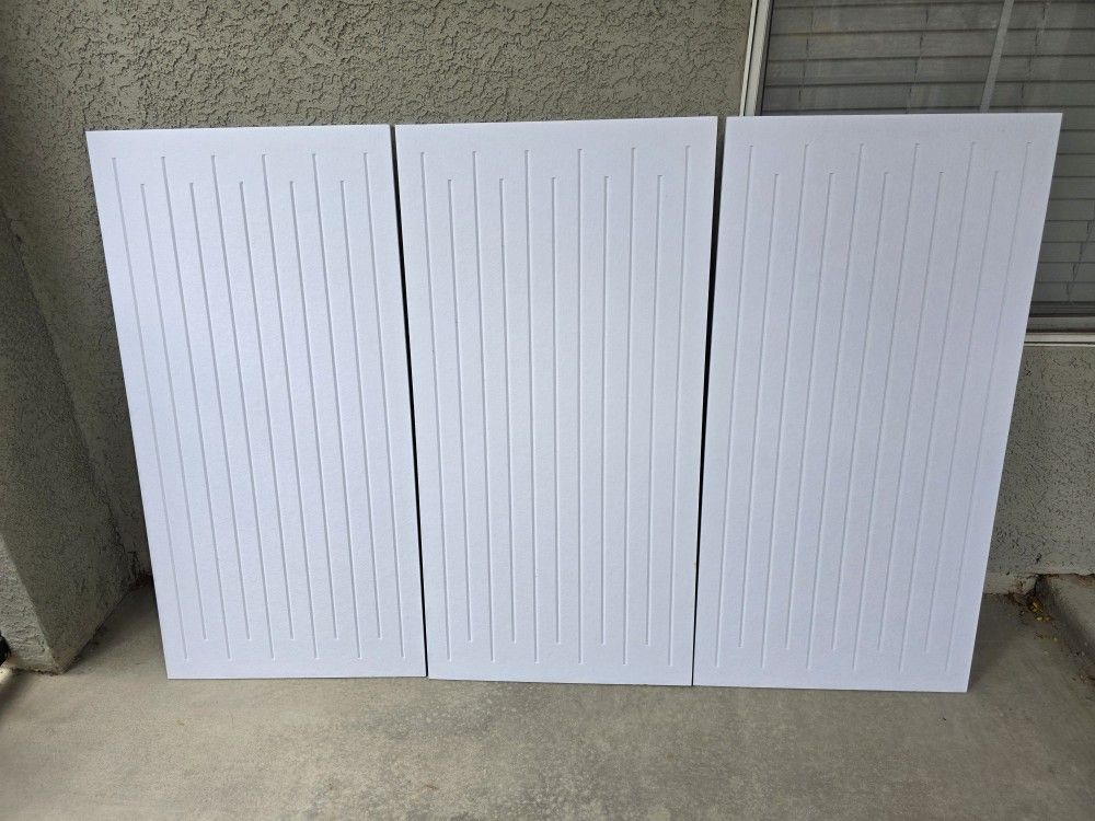 (3-Pack) UMI Acoustics White Acoustic Panels