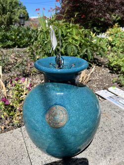 Down Under Pot - Glazed Teal