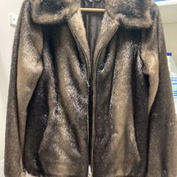 Faux Fur Ellen Tracy Jacket NEW