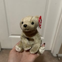 TY polar bear beanie baby