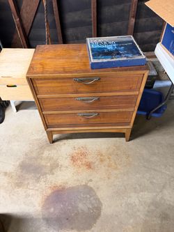 Vinyl Records cabinet.