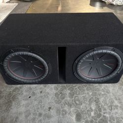 Kicker CompR 12” subwoofers