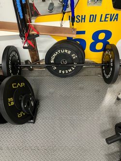 Olympic bar and Weights for sale
