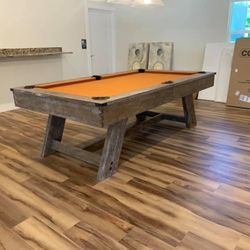 Barren Pool Table 