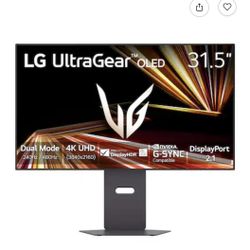 LG - UltraGear 32" OLED Dual Mode (4K UHD 240Hz, FHD 480Hz) 