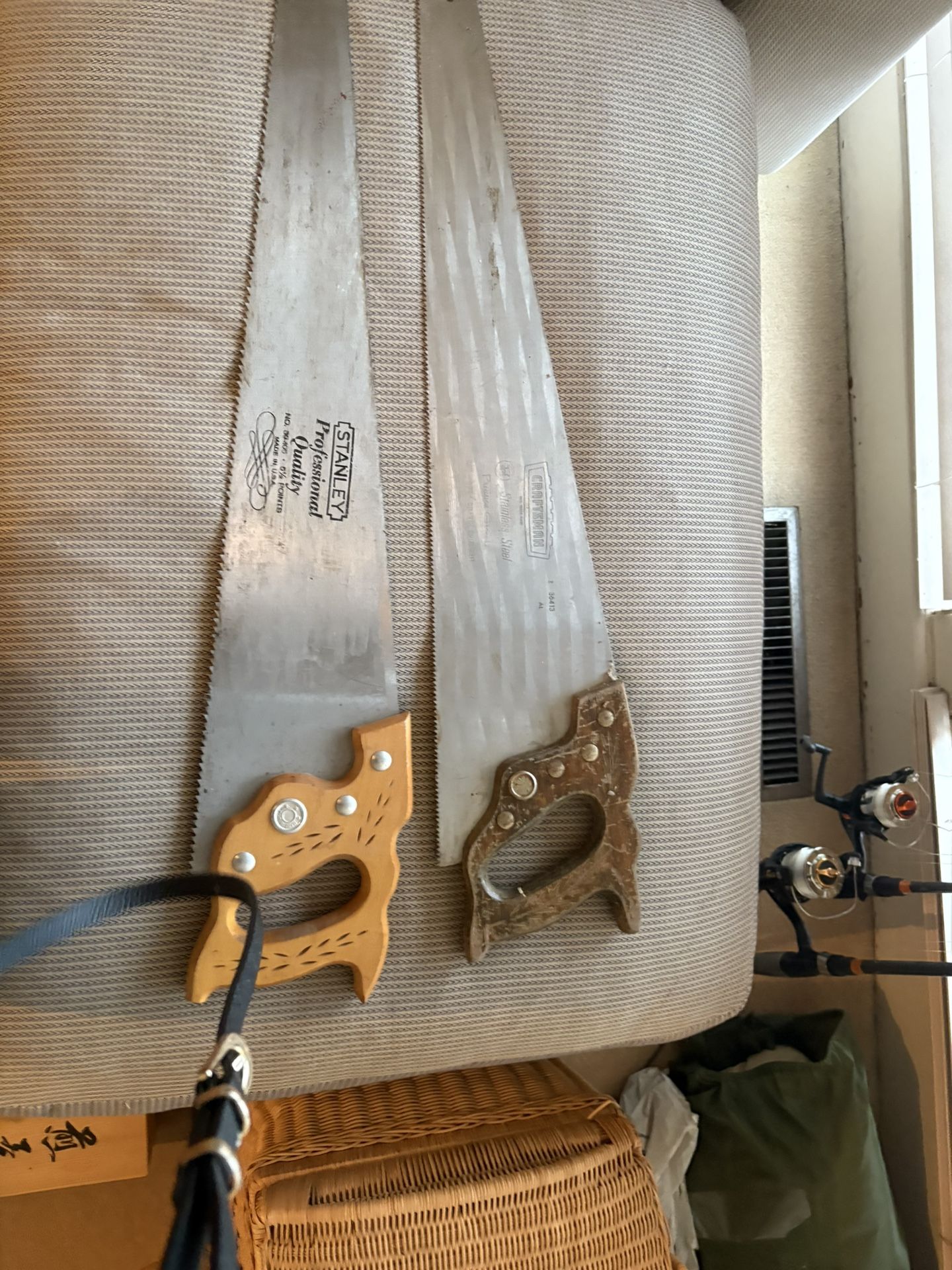 Two Nice Hand Saws