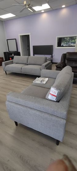 New sofa and loveseat