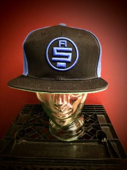 Nipsey Hussle - All Money In SnapBack Baseball Hat Blue & Black