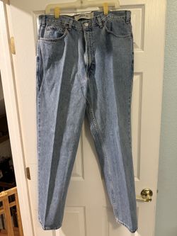 Easy Fit Light Wash Jeans 38x30