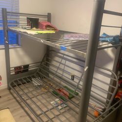 Bunk Bed With Futon Bed 