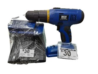 Master Mechanic 565026 Blue Cordless Standard Drill