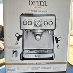 Brim 19 Bar Espresso Maker