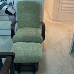 Crib With Changing Table , Rocking Chair $150 All