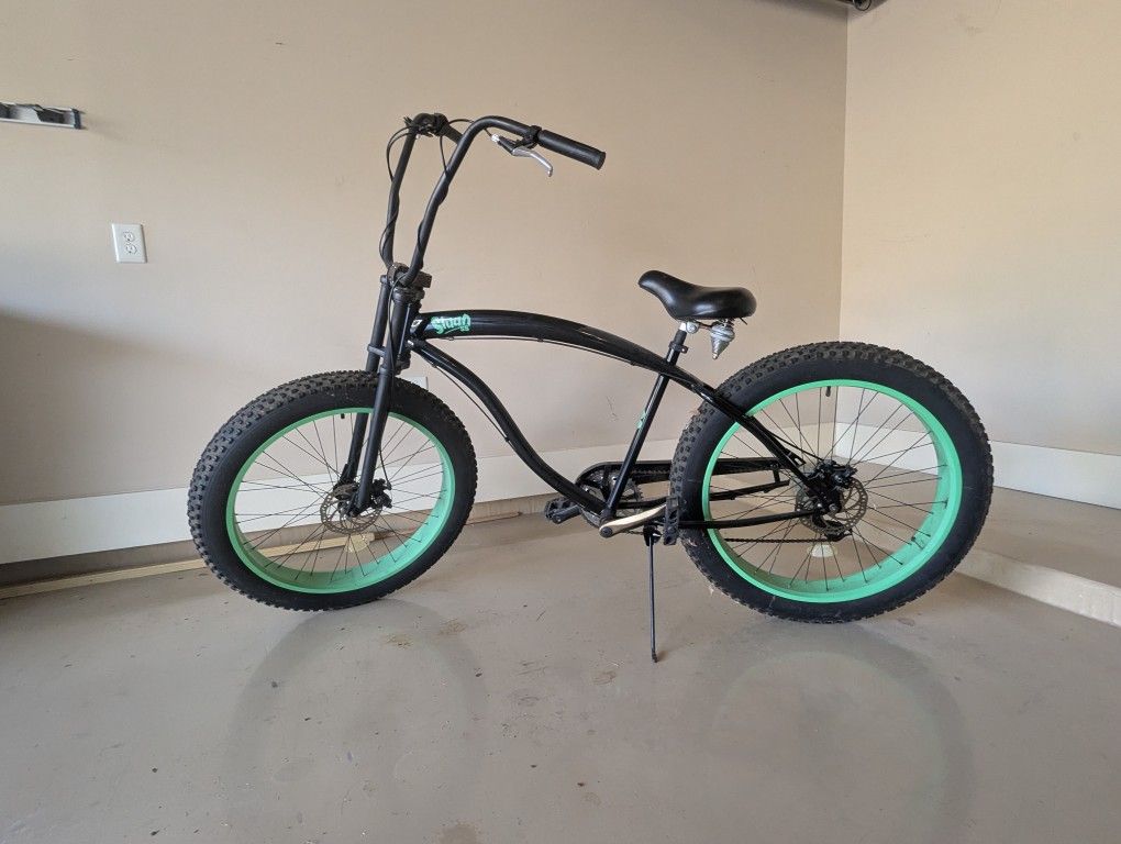 Bycicle Micargi Slugo 26 inch Beach Cruiser 26"