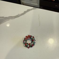 Christmas Multi Color Pin $5