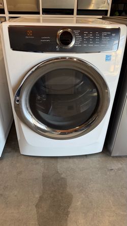 Electrolux 8.0 Cu. Ft. Island White Front Load Gas Dryer
